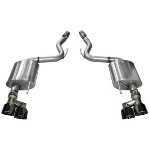 Corsa Performance - 14784BLK - Exhaust Axle-Back - 2.75 in Dual Rear Exit
