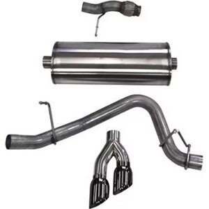 Corsa Performance - 14859BLK - Exhaust Cat-Back - 3.0in Single Side Exit
