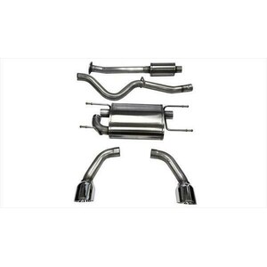 Corsa Performance - 14864 - Exhaust Cat-Back - 2.5in Dual Rear Exit