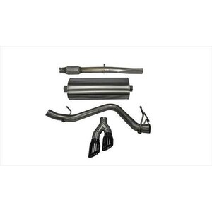 Corsa Performance - 14873BLK - Exhaust Cat-Back - 3.0in Single Side Exit