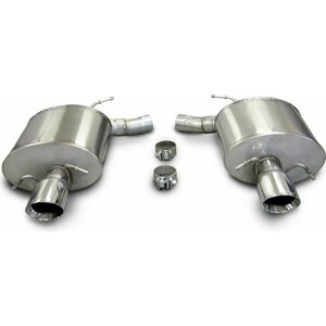 Corsa Performance - 14941 - Exhaust Axle-Back - 2.5 in Dual Rear Exit