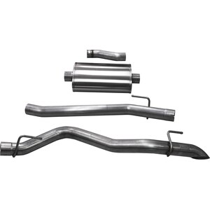 Corsa Performance - 21061 - Exhaust Cat-Back de Exit with Turn Down T
