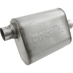 Dynomax - 17221 - Muffler - Ultra Flo Welded - 3 in Offset Inlet - 3 in Center Outlet - 14 x 9-3/4 x 4-1/2 in Oval Body - 19