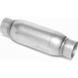 Dynomax - 24217 - Muffler - Race Series Bullet - 4 in Center Inlet - 4 in Center Outlet - 12 x 5 in Round Body - 16-1/2