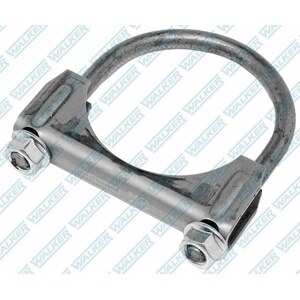 Dynomax - 33214 - Exhaust Clamp - U-Clamp - 2-1/4 in - 3/8 in Bolt