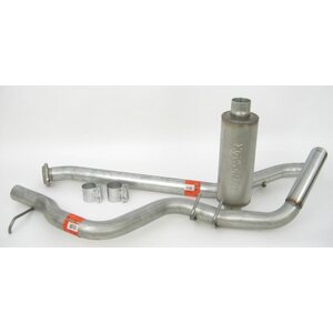 Dynomax - 39311 - Exhaust System - Ultra Flo - Cat-Back - 3 in - Single Rear Exit - 3 in Polished Tip - GM Fullsize Truck 1999-2007