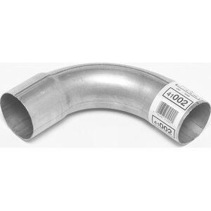 Dynomax - 41002 - Exhaust Bend - 90 Degree - 2-1/2 in - 4 in Radius - 6-1/4 x 6-1/4 in Legs