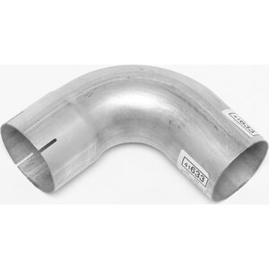 Dynomax - 41633 - Exhaust Bend - 90 Degree - 3-1/2 in - 3-1/2 in Radius - 6-1/2 x 6-1/2 in Legs
