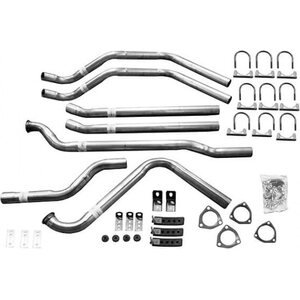 Dynomax - 89016 - Exhaust Pipe Kit - Header-Back - 2-1/4 in Pipe - Ford Fullsize SUV / Truck 1980-95