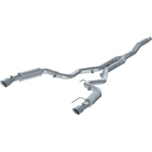 MBRP - S7275409 - 15-17 Ford Mustang 2.3L 3in Cat Back Exhaust