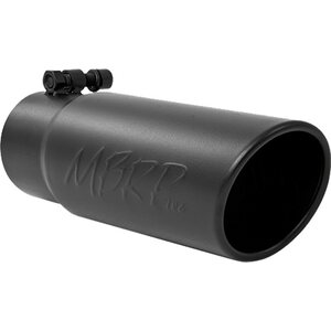 MBRP - T5115BLK - Stainless Steel Tip 3.5 in OD 3in Inlet 10in L