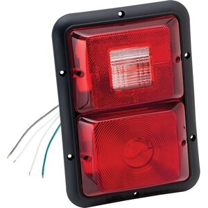 Reese - 30-84-508 - Taillight #84 Recessed D ouble Vertical Red Backu