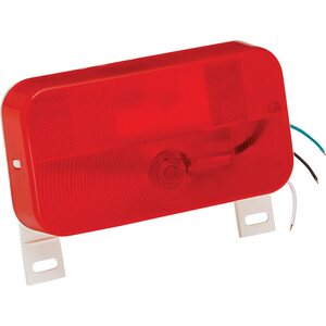 Reese - 31-92-003 - Taillight Surface Mount #92 Red with License Bra