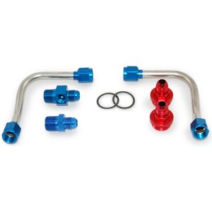 AED - 60941 - S/S Fuel Line Kit - 4150 w/Holley Regulator