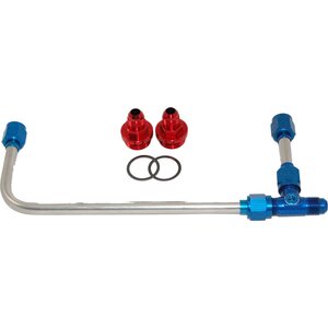 AED - 60946 - Polished S/S 4160 Carb. Fuel Line Kit