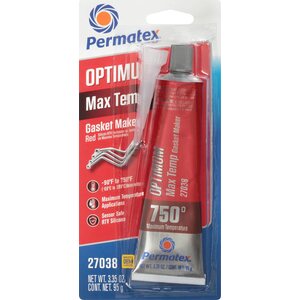 Permatex - 27038 - Optimum Red Max Temperature 3.35oz Tube