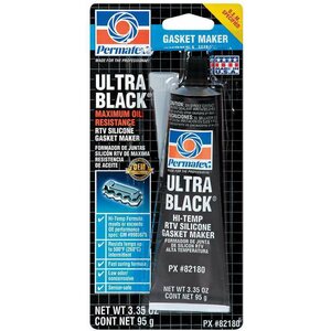 Permatex - 82180 - Ultra Black Gasket Maker 3.35 oz Carded Tube