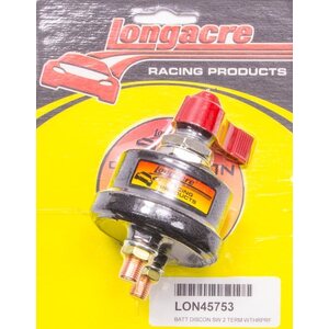 Longacre - 52-45753 - Weatherproof Battery Disconnect