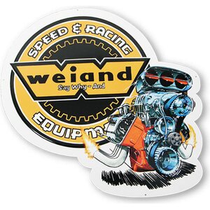 Weiand - 10001WND - Weiand Metal Sign