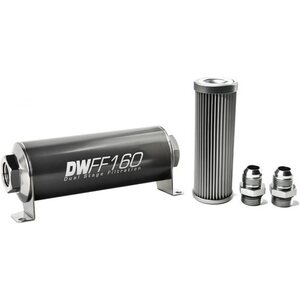 Deatschwerks - 8-03-160-010K-10 - In-line Fuel Filter Kit 10an 10-Micron