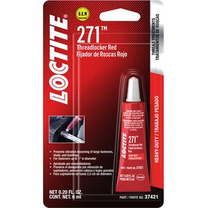LOCTITE - 487232 - Threadlocker 271 HD Red 6ml/.20oz