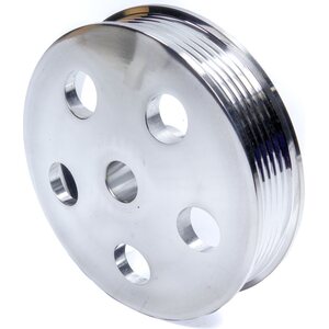 Unisteer - 8020710 - Serpentine Pulley - Polished Aluminum