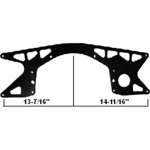 U-B Machine - 50-0101 - Chevy Mid Plate 5/8 Offset