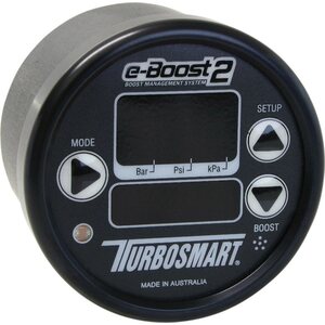 Turbosmart - TS-0301-1003 - eB2 Elec Boost Control Gauge 60 PSI Black 60mm