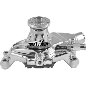 Tuff-Stuff - 1635ND - 84-91 SBC Corvette Water Pump Polished Aluminum