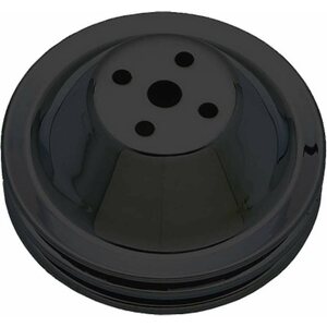 Trans-Dapt - 8601 - SBC SWP Water Pump Pulley 2 Groove Black
