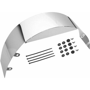 Trans-Dapt - 9454 - 5.5 in Wide Chrome Fan Shroud