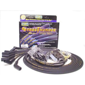 Taylor - 50053 - Univ Streethunder Plug Wire Set 135 Deg Black