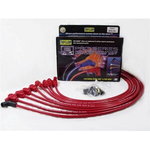 Taylor - 76240 - SBC 8MM Pro Race Wires- Red