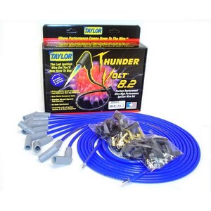 Taylor - 83653 - Univ Thundervolt Plug Wire Set 135 deg Blue