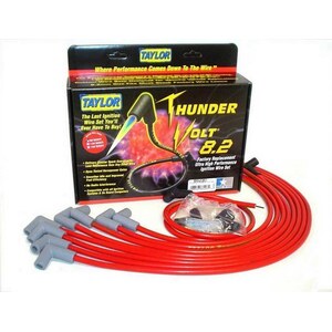 Taylor - 86230 - 8.2 Thunder-Volt Spark Plug Wire Set Red