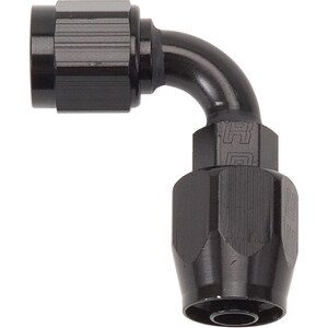 Russell - 610165 - #6 90 Deg Hose End Black