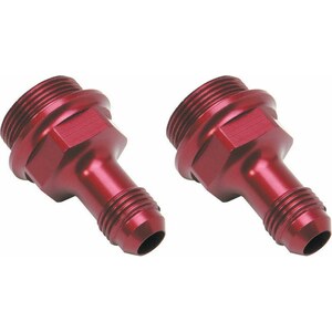 Russell 6an x 7/8-20 Ext. Carb Fitting  Red