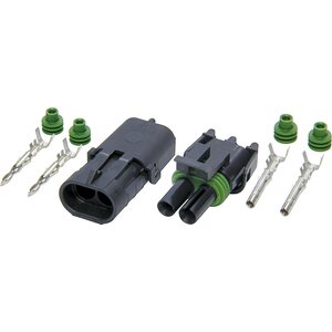 Allstar Performance - 76266 - 2-Wire Weather Pack Connector Kit