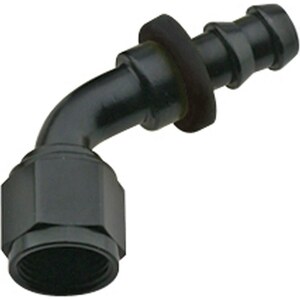 Fragola - 206006-BL - Hose Fitting #6 60 Deg Push Lock Black