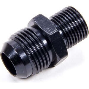 Fragola - 461018-BL - Straight Adapter Fitting #10 x 18mm x 1.50 Black