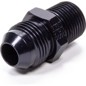 Fragola - 481607-BL - Straight Adapter Fitting #8 x 1/4 MPT Black