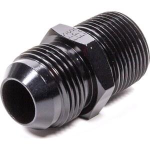 Fragola - 481610-BL - Straight Adapter Fitting #10 x 1/2 MPT Black