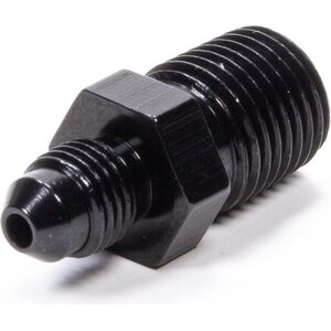 Fragola - 481634-BL - Straight Adapter Fitting #3 x 1/4 MPT Black