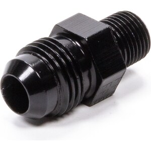 Fragola - 481662-BL - Straight Adapter Fitting #6 x 1/8 MPT Black