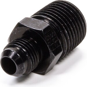 Fragola - 481668-BL - Straight Adapter Fitting #6 x 1/2 MPT Black