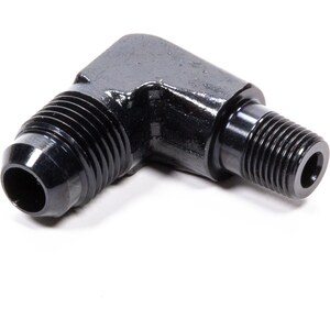 Fragola - 482262-BL - 90 Deg Adapter Fitting #6  x 1/8 MPT Black