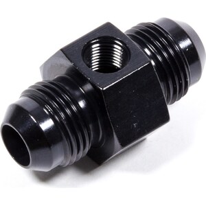 Fragola - 495003-BL - Inline Gauge Adapter #8 x #8 Male Black