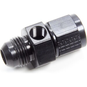 Fragola - 495006-BL - Gauge Adapter Fitting #8 Male to #8 Female Black