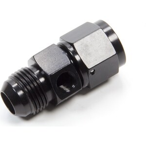 Fragola - 495008-BL - Gauge Adapter Fitting #10 Male/Female Black