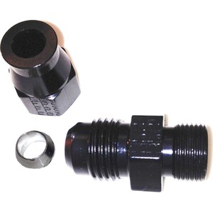 Fragola - 892004-BL - 6AN Male to 1/4in Tube Adapter Fitting  Black